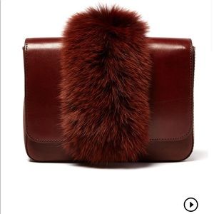 Loeffler Randal Bag - Lock Fur Fox Trimmed